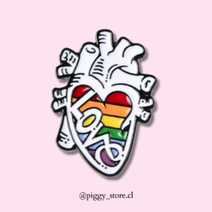Corazón “love” LGBT