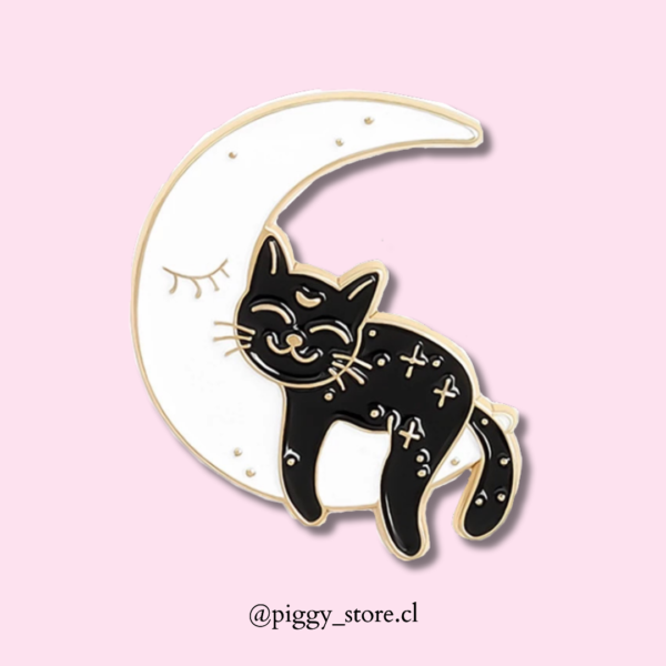 Gato en la luna