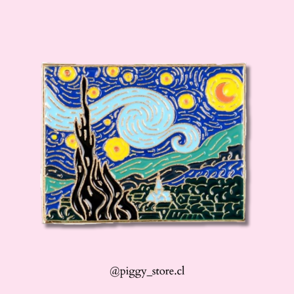 La noche estrellada de Vincent Van Gogh