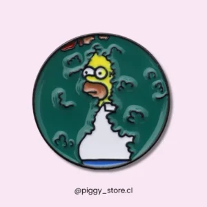 Homero Simpson en arbusto