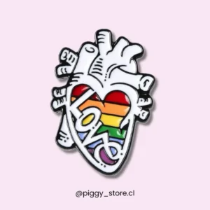 Corazón “love” LGBT